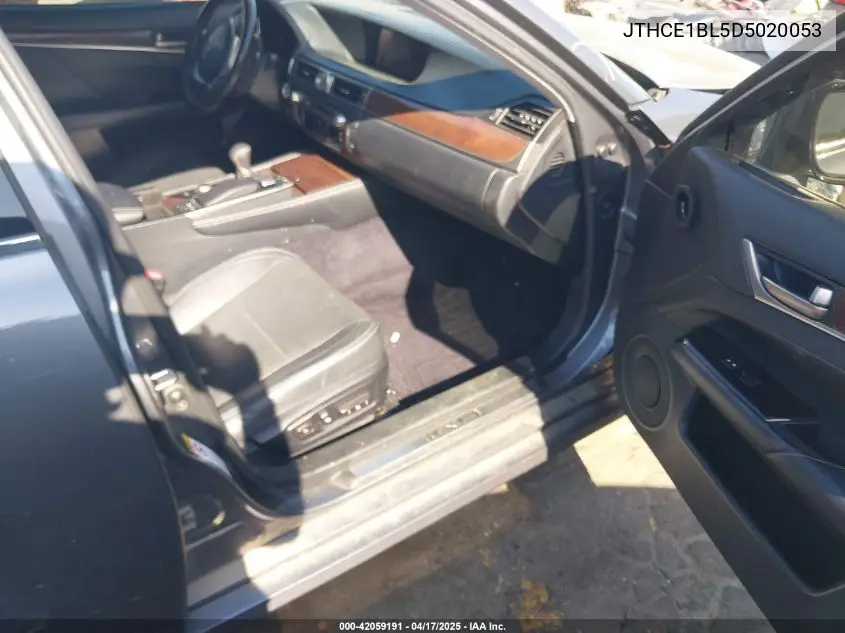 2013 Lexus Gs 350 VIN: JTHCE1BL5D5020053 Lot: 42059191