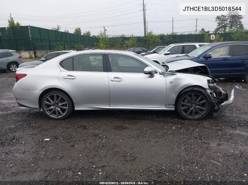 2013 Lexus Gs 350 VIN: JTHCE1BL3D5018544 Lot: 42226810