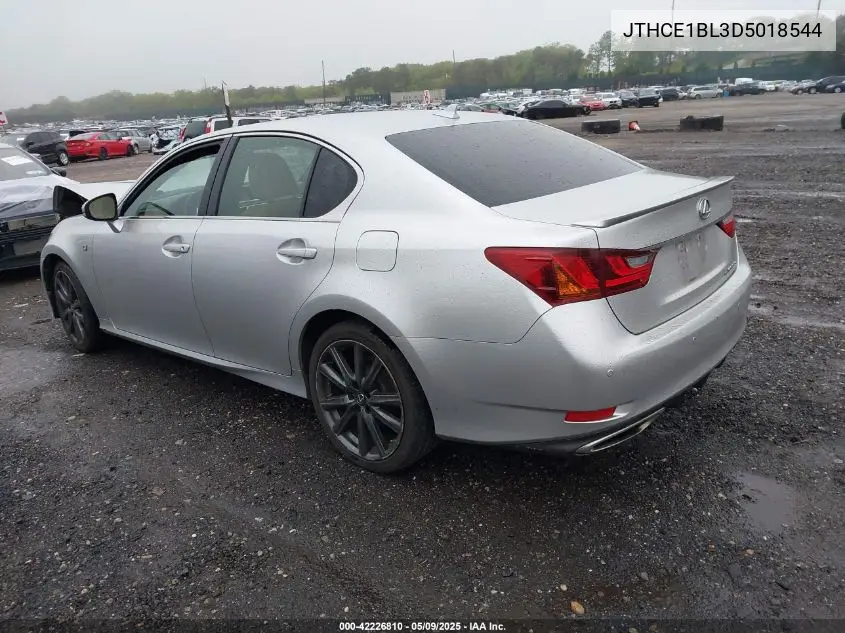 2013 Lexus Gs 350 VIN: JTHCE1BL3D5018544 Lot: 42226810