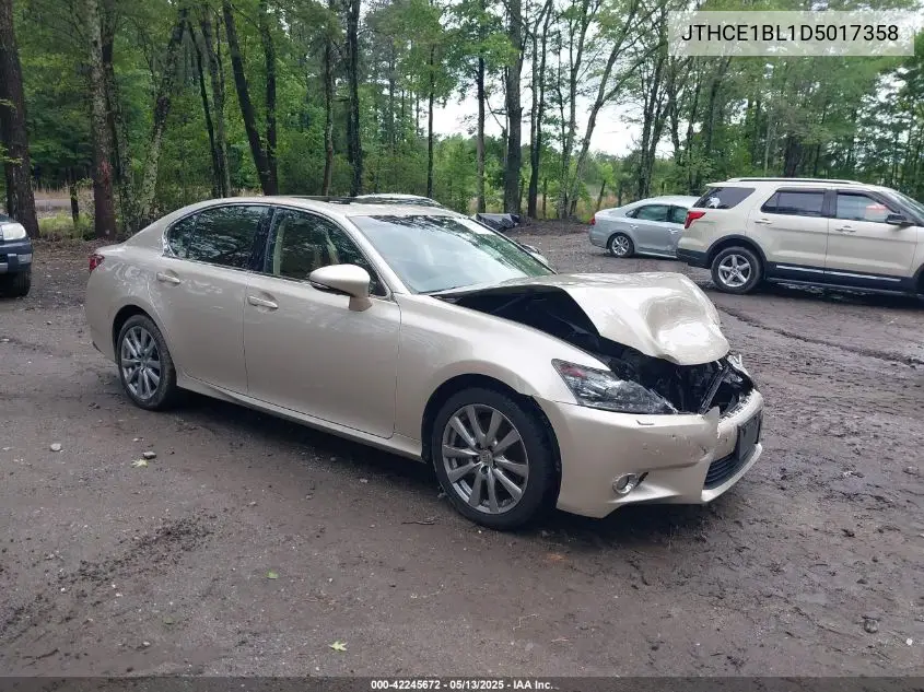 2013 Lexus Gs 350 VIN: JTHCE1BL1D5017358 Lot: 42245672