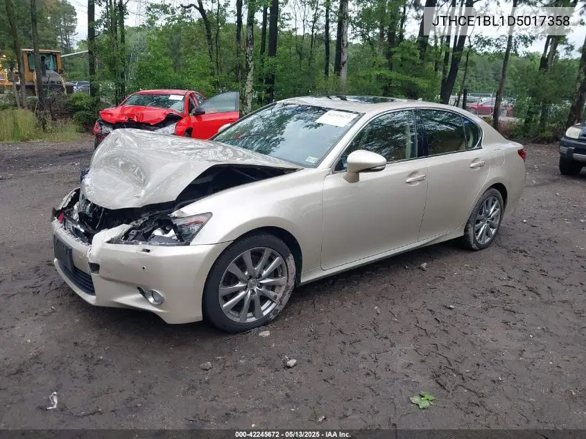 2013 Lexus Gs 350 VIN: JTHCE1BL1D5017358 Lot: 42245672