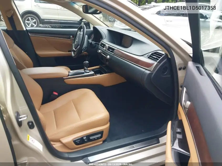 2013 Lexus Gs 350 VIN: JTHCE1BL1D5017358 Lot: 42245672