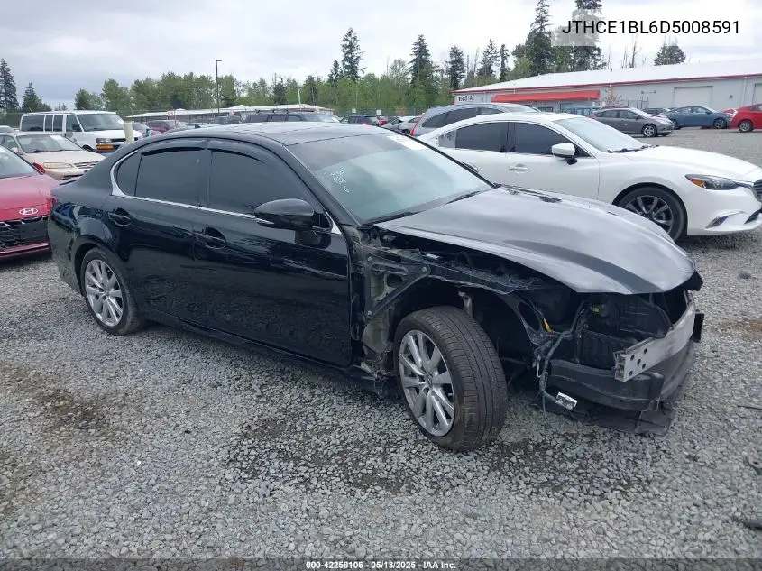2013 Lexus Gs 350 VIN: JTHCE1BL6D5008591 Lot: 42258106