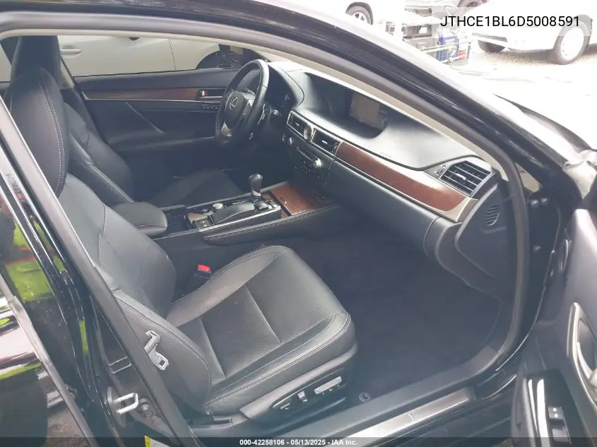 2013 Lexus Gs 350 VIN: JTHCE1BL6D5008591 Lot: 42258106