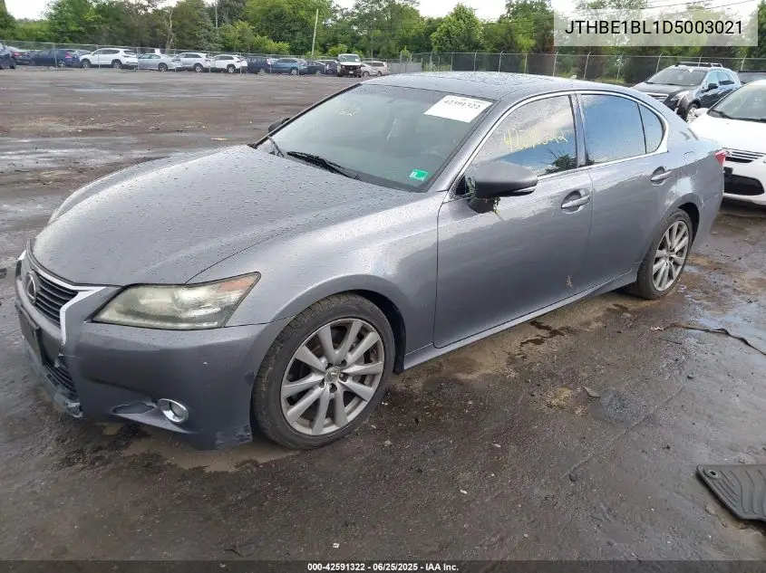 2013 Lexus Gs 350 VIN: JTHBE1BL1D5003021 Lot: 42591322