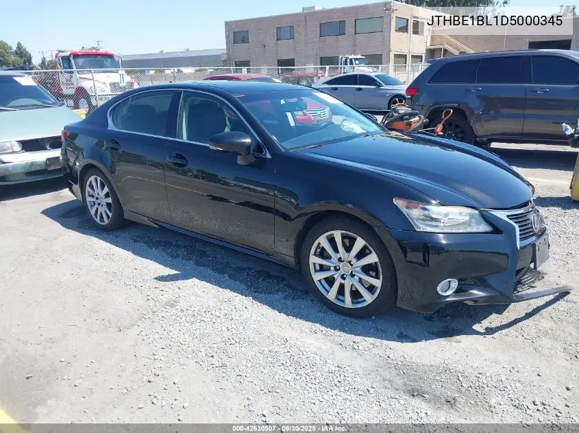 2013 Lexus Gs 350 VIN: JTHBE1BL1D5000345 Lot: 42630507