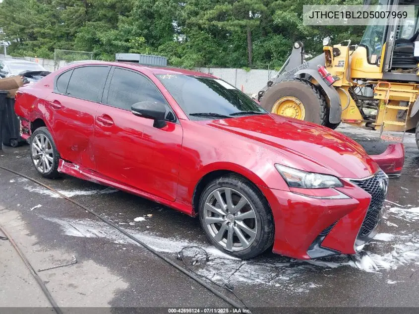 2013 Lexus Gs 350 VIN: JTHCE1BL2D5007969 Lot: 42695124