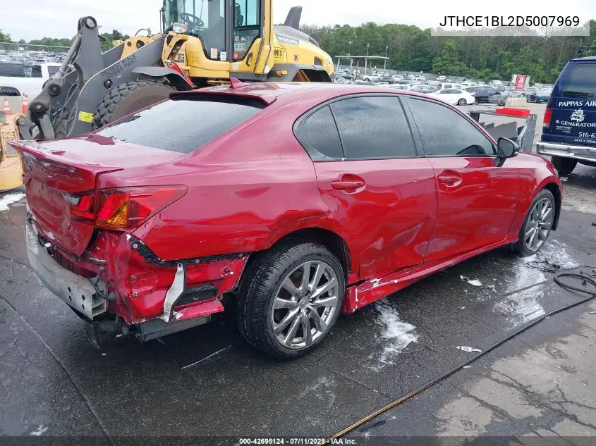 2013 Lexus Gs 350 VIN: JTHCE1BL2D5007969 Lot: 42695124