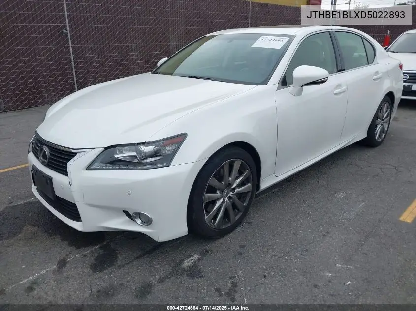 2013 Lexus Gs 350 VIN: JTHBE1BLXD5022893 Lot: 42724664