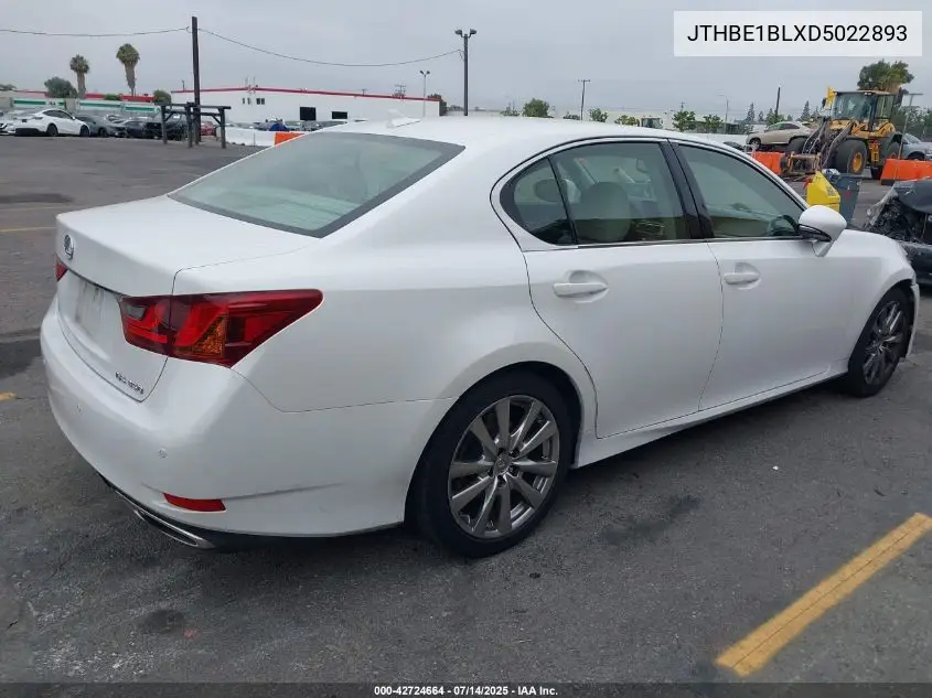 2013 Lexus Gs 350 VIN: JTHBE1BLXD5022893 Lot: 42724664