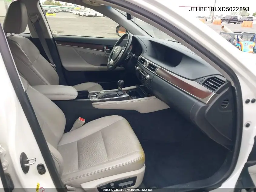 2013 Lexus Gs 350 VIN: JTHBE1BLXD5022893 Lot: 42724664
