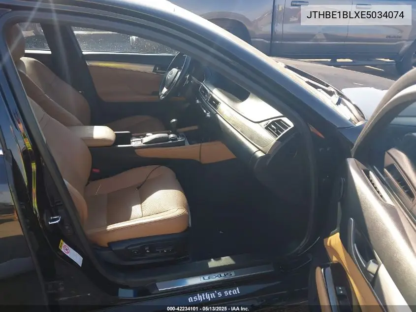 2014 Lexus Gs 350 VIN: JTHBE1BLXE5034074 Lot: 42234101