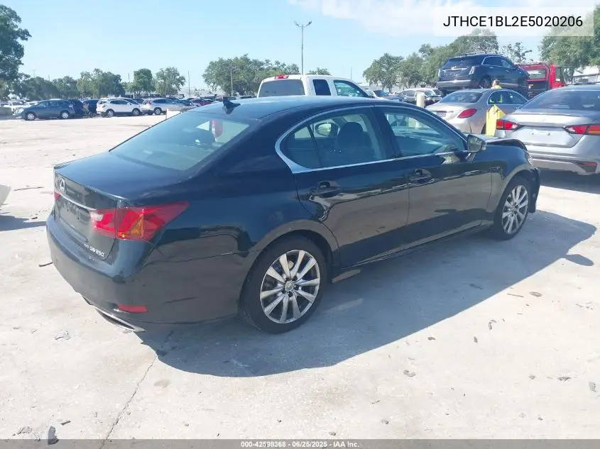 2014 Lexus Gs 350 VIN: JTHCE1BL2E5020206 Lot: 42598368