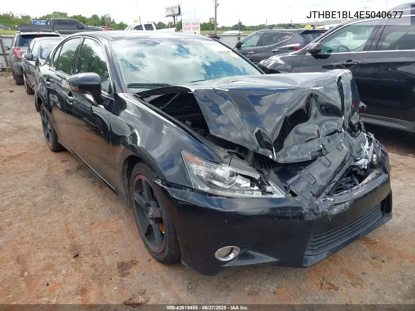 2014 Lexus Gs 350 VIN: JTHBE1BL4E5040677 Lot: 42619455