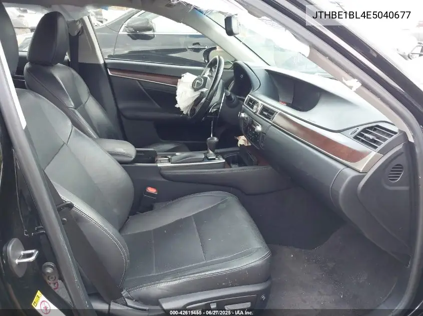 2014 Lexus Gs 350 VIN: JTHBE1BL4E5040677 Lot: 42619455