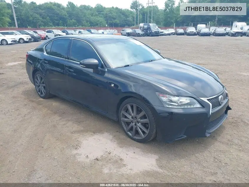 2014 Lexus Gs 350 VIN: JTHBE1BL8E5037829 Lot: 42621535