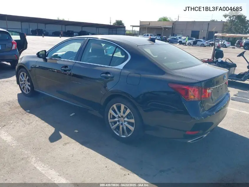 2015 Lexus Gs 350 VIN: JTHCE1BL3FA004685 Lot: 42078824