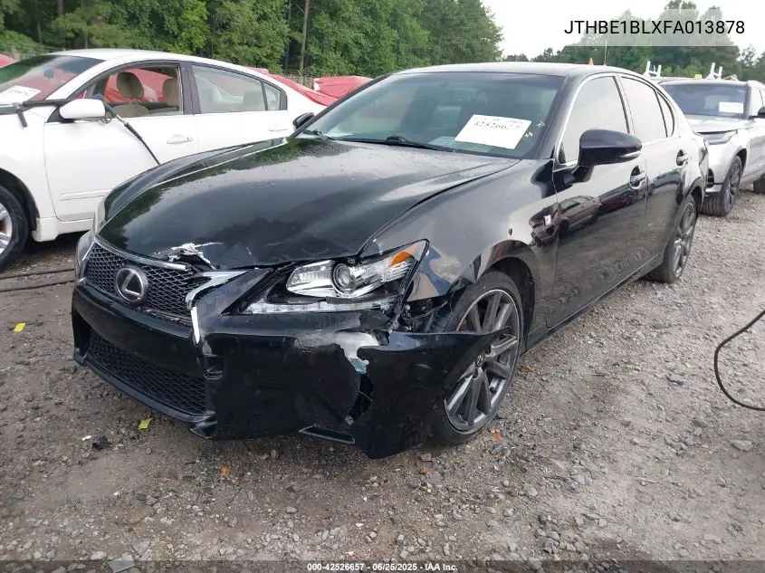 2015 Lexus Gs 350 VIN: JTHBE1BLXFA013878 Lot: 42526657