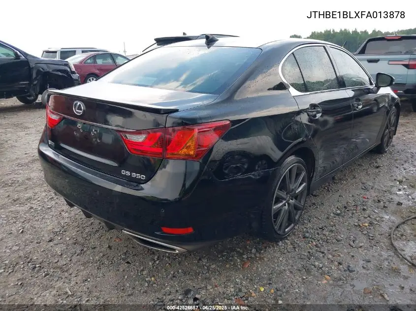 2015 Lexus Gs 350 VIN: JTHBE1BLXFA013878 Lot: 42526657