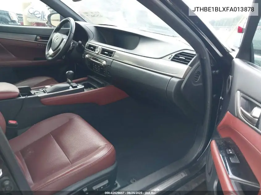 2015 Lexus Gs 350 VIN: JTHBE1BLXFA013878 Lot: 42526657