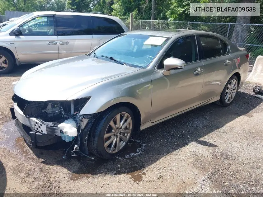 2015 Lexus Gs 350 VIN: JTHCE1BL4FA009538 Lot: 42538625