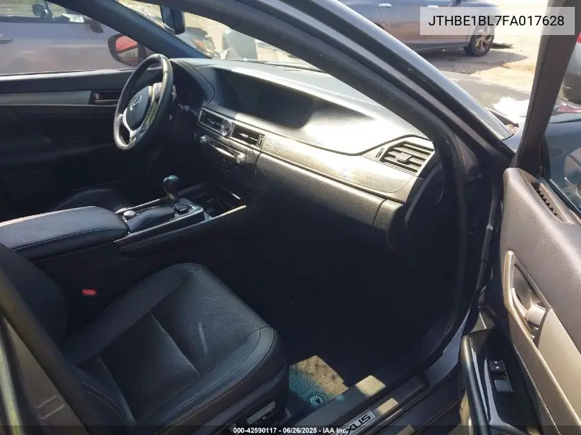 2015 Lexus Gs 350 VIN: JTHBE1BL7FA017628 Lot: 42590117