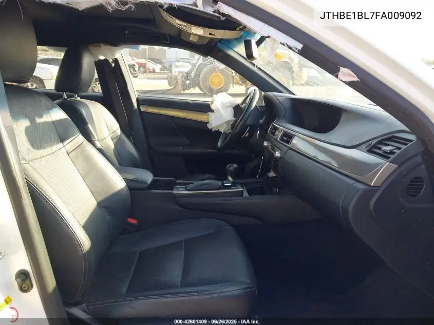2015 Lexus Gs 350 VIN: JTHBE1BL7FA009092 Lot: 42601409