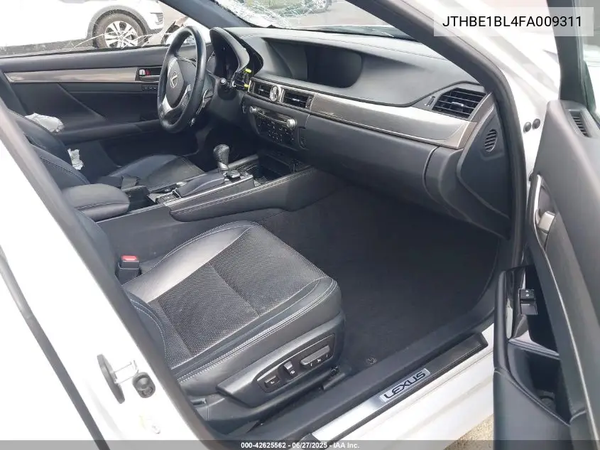 2015 Lexus Gs 350 VIN: JTHBE1BL4FA009311 Lot: 42625562