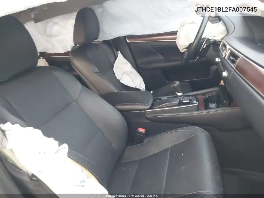 2015 Lexus Gs 350 VIN: JTHCE1BL2FA007545 Lot: 42719204