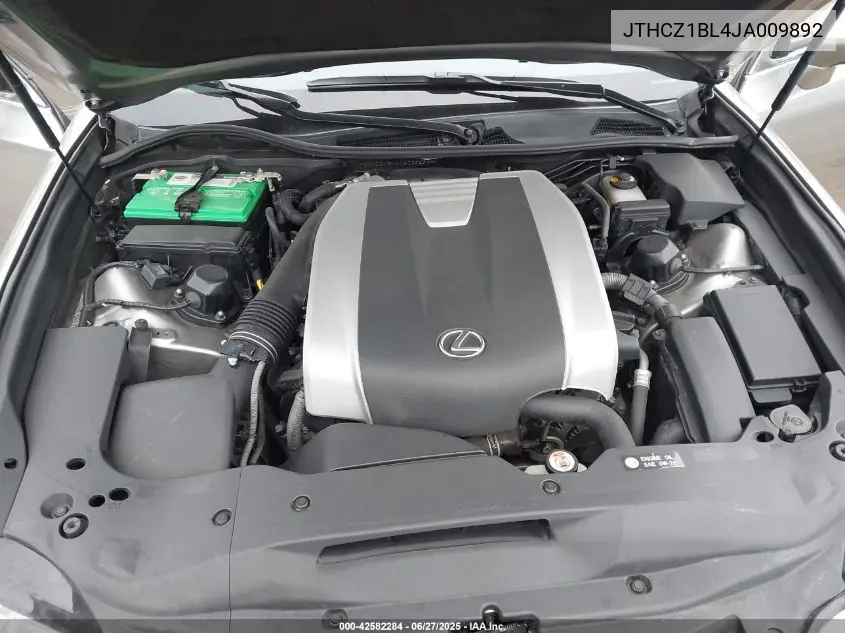 2018 Lexus Gs 350 F Sport VIN: JTHCZ1BL4JA009892 Lot: 42582284