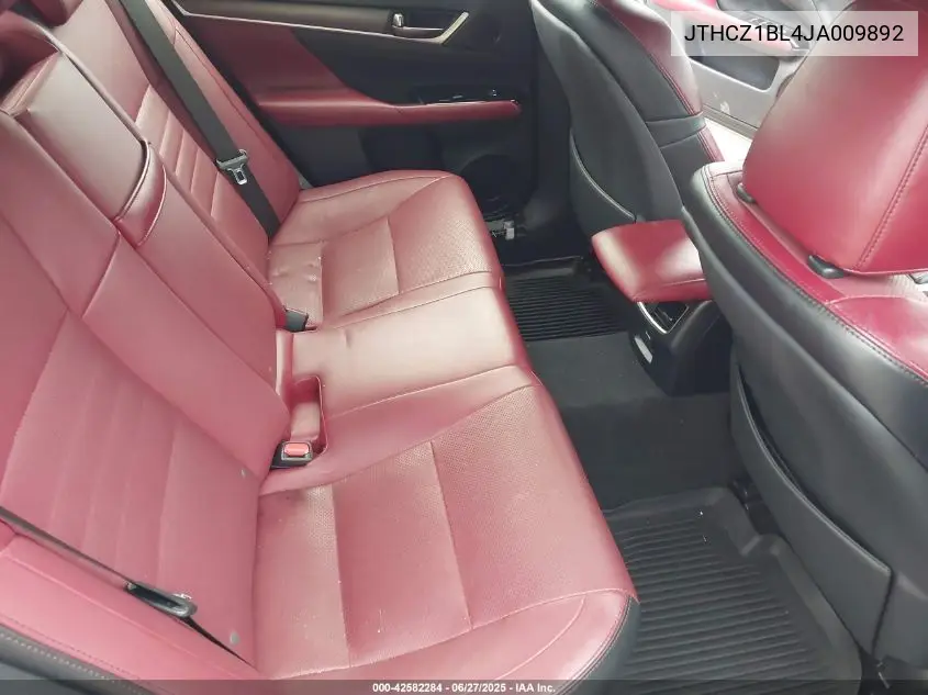 2018 Lexus Gs 350 F Sport VIN: JTHCZ1BL4JA009892 Lot: 42582284