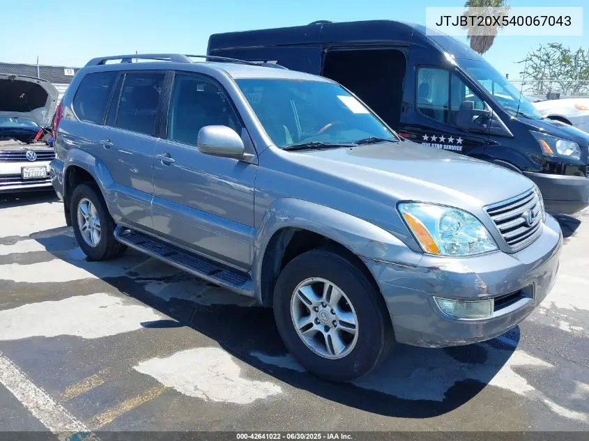 jtjbt20x540067043 JTJBT20X540067043 2004 Lexus Gx 470