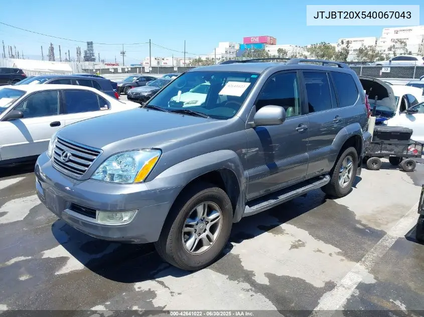 jtjbt20x540067043 JTJBT20X540067043 2004 Lexus Gx 470