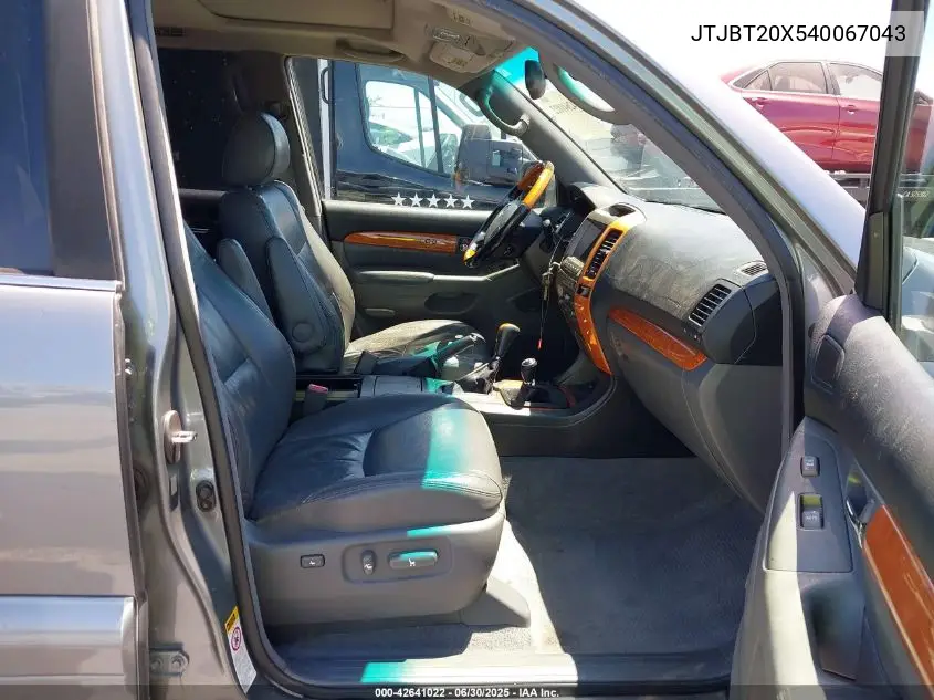 jtjbt20x540067043 JTJBT20X540067043 2004 Lexus Gx 470