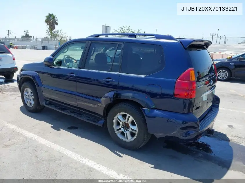 2007 Lexus Gx 470 VIN: JTJBT20XX70133221 Lot: 42522557