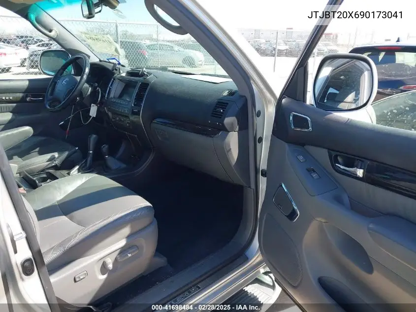 2009 Lexus Gx 470 VIN: JTJBT20X690173041 Lot: 41698484
