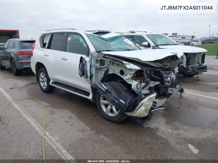 2010 Lexus Gx 460 VIN: JTJBM7FX2A5011044 Lot: 41911099