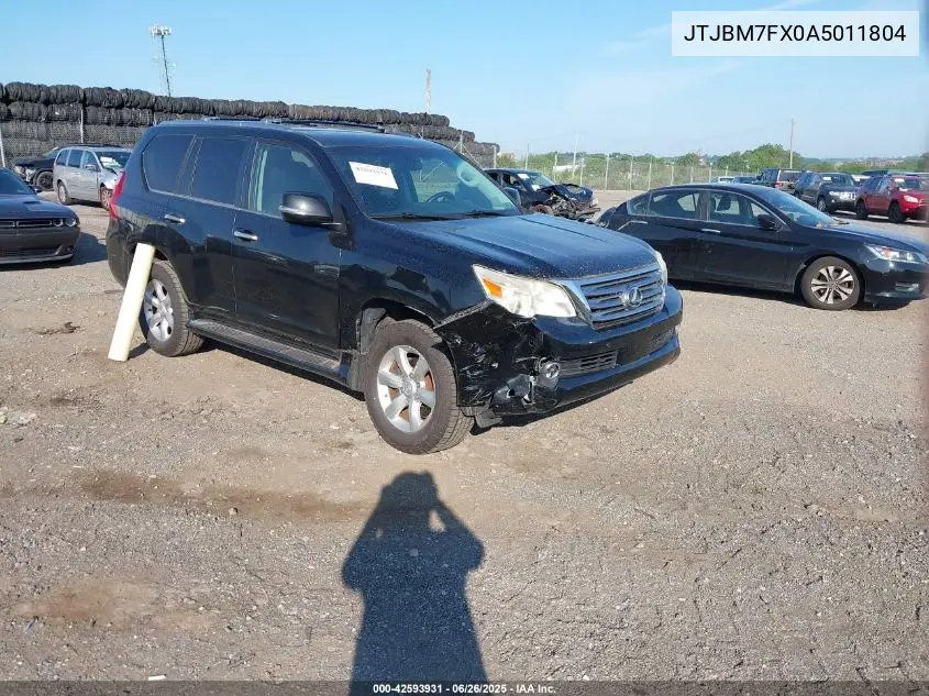 2010 Lexus Gx 460 VIN: JTJBM7FX0A5011804 Lot: 42593931