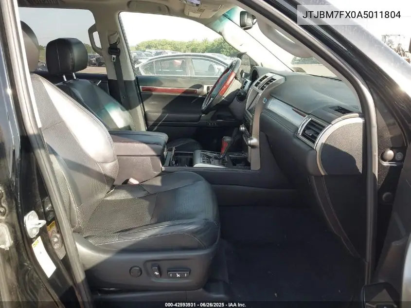 2010 Lexus Gx 460 VIN: JTJBM7FX0A5011804 Lot: 42593931