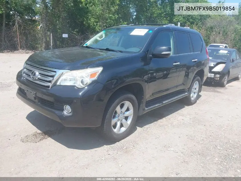 2011 Lexus Gx 460 VIN: JTJBM7FX9B5019854 Lot: 42558292