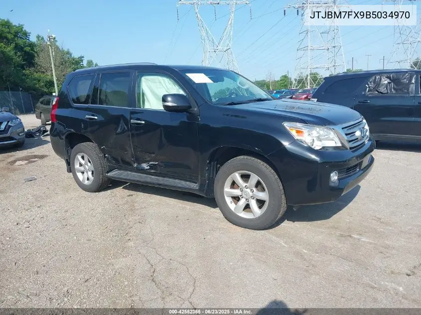 2011 Lexus Gx VIN: JTJBM7FX9B5034970 Lot: 42562366