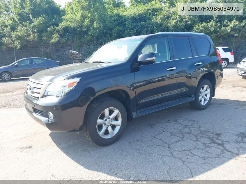 2011 Lexus Gx VIN: JTJBM7FX9B5034970 Lot: 42562366