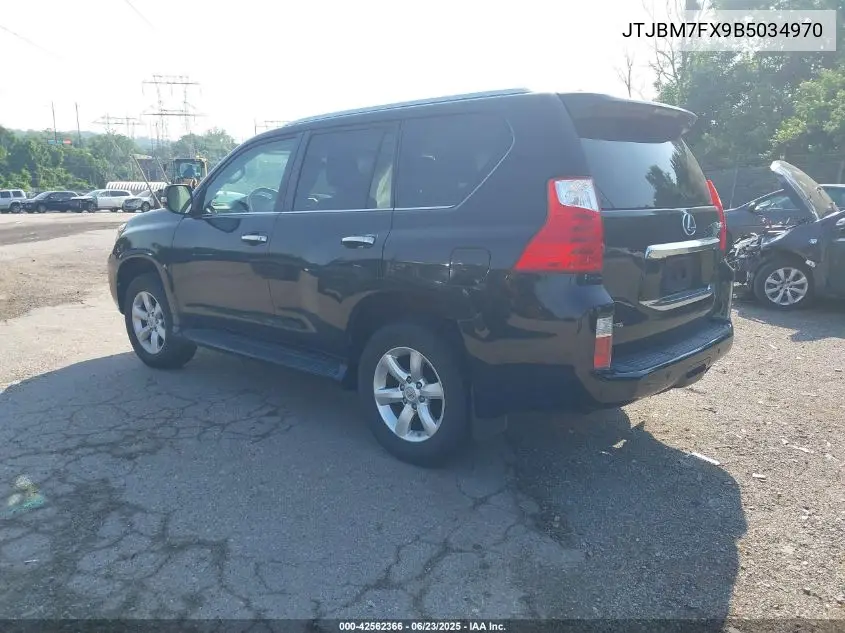 2011 Lexus Gx VIN: JTJBM7FX9B5034970 Lot: 42562366