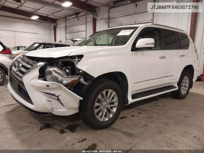 2014 Lexus Gx 460 VIN: JTJBM7FX4E5072790 Lot: 42214756