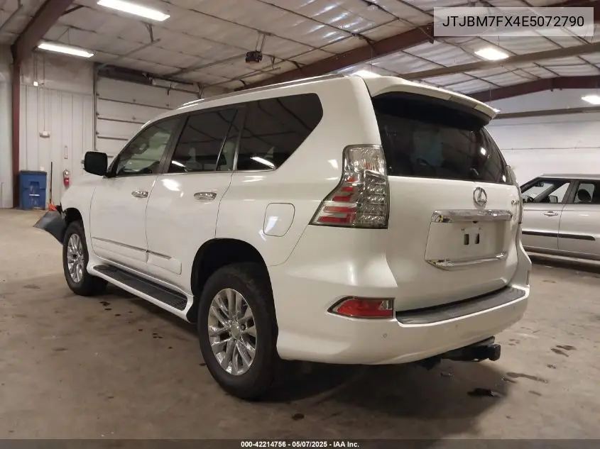 2014 Lexus Gx 460 VIN: JTJBM7FX4E5072790 Lot: 42214756