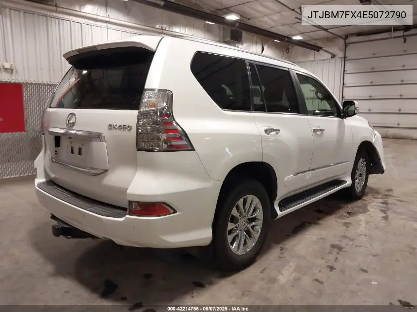 2014 Lexus Gx 460 VIN: JTJBM7FX4E5072790 Lot: 42214756