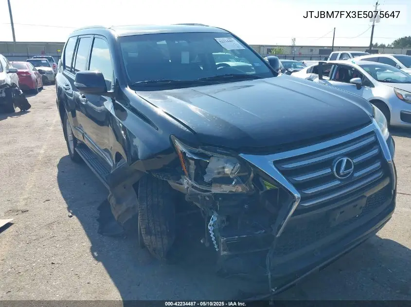 2014 Lexus Gx 460 VIN: JTJBM7FX3E5075647 Lot: 42234487