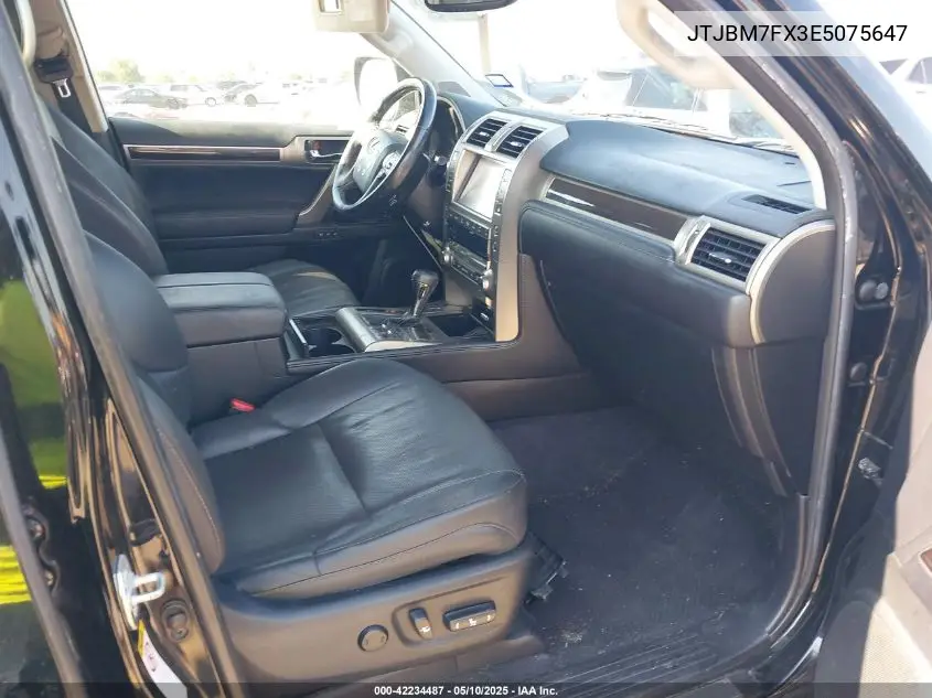 2014 Lexus Gx 460 VIN: JTJBM7FX3E5075647 Lot: 42234487