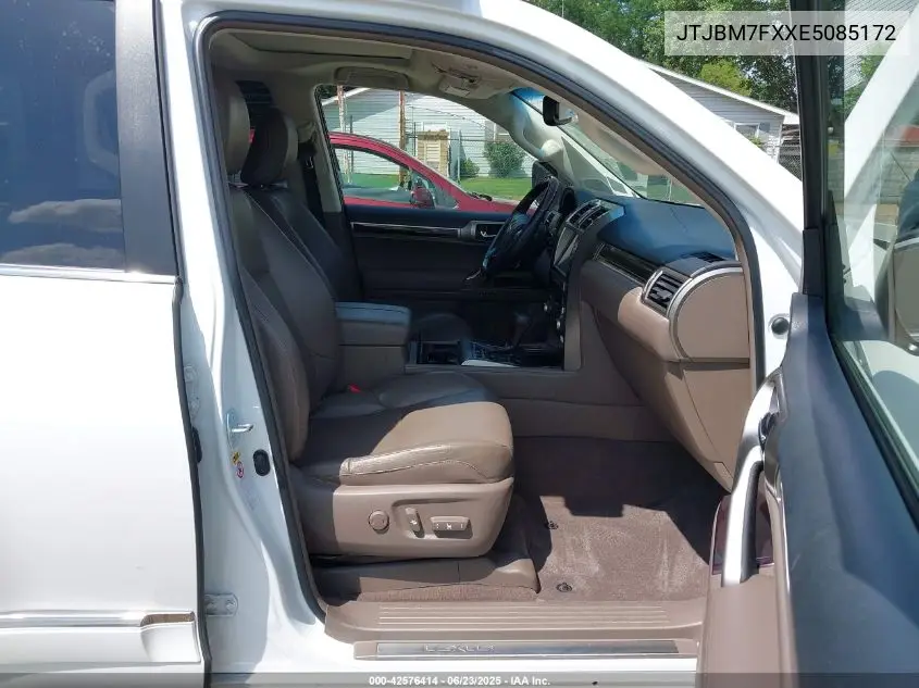 2014 Lexus Gx 460 VIN: JTJBM7FXXE5085172 Lot: 42576414