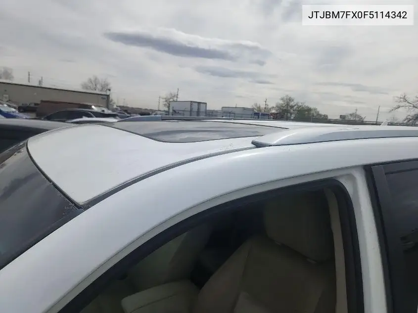 2015 Lexus Gx 460 VIN: JTJBM7FX0F5114342 Lot: 42246618